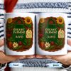Organic Farming, Sunflower And Ladybug Design - Personalized Custom Coffee Mug - FAM383_MG