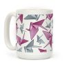Origami Paper Crane Coffee Mug
