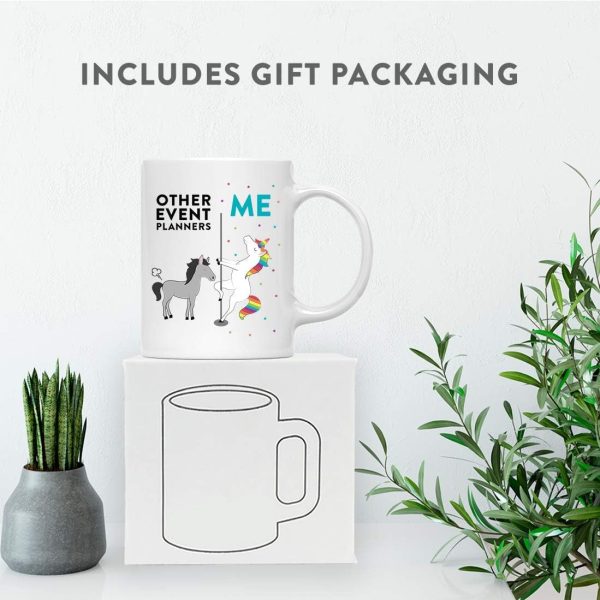 Other Event Planners Me Funny Coffee Mug, Unicorn Event Planner Humor Gift, Birthday Christmas Gift for Planner Coworker Friend