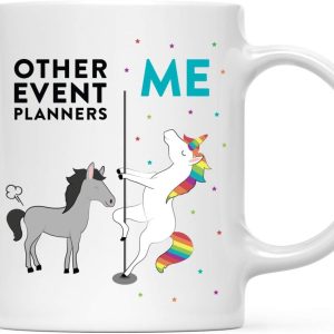 Other Event Planners Me Funny Coffee Mug, Unicorn Event Planner Humor Gift, Birthday Christmas Gift for Planner Coworker Friend