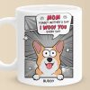 Our Best Dog Mom Ever - Dog & Cat Personalized Custom Mug - Mother's Day, Gift For Pet Owners, Pet Lovers