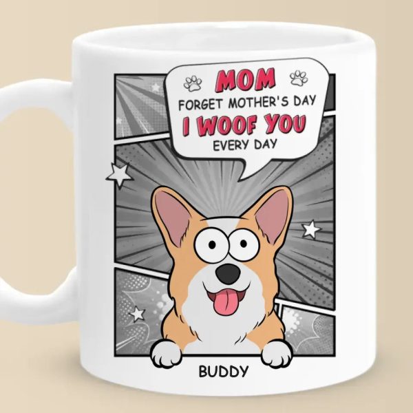Our Best Dog Mom Ever - Dog & Cat Personalized Custom Mug - Mother's Day, Gift For Pet Owners, Pet Lovers