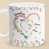 Our Family, Her Legacy - Family Personalized Custom Mug - Mother's Day, Gift For Mom, Grandma