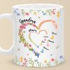 Our Family, Her Legacy - Family Personalized Custom Mug - Mother's Day, Gift For Mom, Grandma