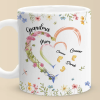 Our Family, Her Legacy - Family Personalized Custom Mug - Mother's Day, Gift For Mom, Grandma