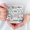 Our Friendship Is The Greatest Gift - Bestie Personalized Custom 3D Inflated Effect Printed Mug - Gift For Best Friends, BFF, Sisters