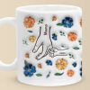 Our Hearts In Mom's Loving Hands - Family Personalized Custom 3D Inflated Effect Printed Mug - New Arrival, Mother's Day, Gift For Mom, Grandma