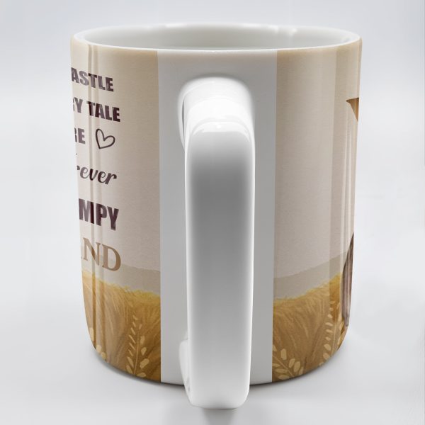 Our Home Ain't No Castle But Still You Are My Queen Forever - Personalized Custom Coffee Mug - WIF035_MG