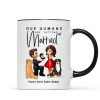 Our Humans Are Getting Married Personalized Mug, Custom Dog Cat Engagement Cup, Pet Engagement Wedding Gift
