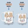 Our Love Is A Beautiful Blend Of Sweetness - Couple Personalized Custom Mug - Gift For Husband Wife, Anniversary