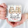 Our Love Is A Beautiful Blend Of Sweetness - Couple Personalized Custom Mug - Gift For Husband Wife, Anniversary