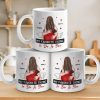 Our Love Is The Spark In Every Kiss - Couple Personalized Custom Mug - Christmas Gift For Husband Wife, Anniversary
