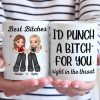 Our Vibe Is Unmatched - Bestie Personalized Custom Mug - Christmas Gift For Best Friends, BFF, Sisters