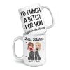 Our Vibe Is Unmatched - Bestie Personalized Custom Mug - Christmas Gift For Best Friends, BFF, Sisters