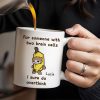 Overthinking Sloth Banana Humor Mug - Personalized Custom Coffee Mug - BST131_MG