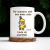 Overthinking Sloth Banana Humor Mug - Personalized Custom Coffee Mug - BST131_MG