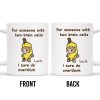 Overthinking Sloth Banana Humor Mug - Personalized Custom Coffee Mug - BST131_MG