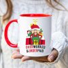 Overworked & Underpaid Elf Christmas - Accent Ceramic Mug