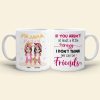 Pajama Party, Personalized Mug, Funny Gifts For Bestie