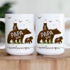 Papa Bear We Love You - Personalized Mug