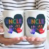 Papa Grandkids Hand Print - Personalized Mug