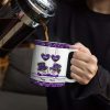 Papa Nana Snowman Christmas Grandparents - 3D Inflated Effect Printed Mug, Personalized White Edge-to-Edge Mug