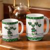 Papa Nana Snowman Christmas Grandparents - 3D Inflated Effect Printed Mug, Personalized White Edge-to-Edge Mug