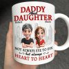 Parents And Children Always Heart To Heart - Personalized Mug