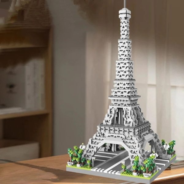 Paris Tower Street View Building Block