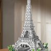 Paris Tower Street View Building Block