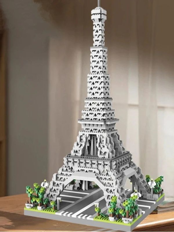 Paris Tower Street View Building Block
