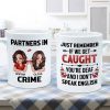 Partner In Crime Besties Funny Friendship Gift Best Friend Personalized Mug