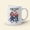 Partner in Crime, Till Murder Couple Do Us Part, Personalized Mug, Couple Gift