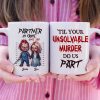 Partner in Crime, Till Murder Couple Do Us Part, Personalized Mug, Couple Gift