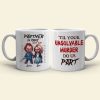 Partner in Crime, Till Murder Couple Do Us Part, Personalized Mug, Couple Gift