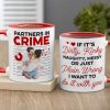 Partners In Crime- Custom Photo Accent Mug- Couple Gift- Funny Couple Mug
