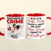 Partners In Crime- Custom Photo Accent Mug- Couple Gift- Funny Couple Mug
