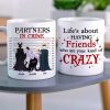 Partners In Crime, Gift For Bestie, Personalized Mug, Villain Friends Squad Mug 07NAHN060723TM