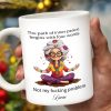Path Of Inner Peace Begins Here, Vibrant Meditative Woman Mug - Personalized Custom Coffee Mug - BST130_MG