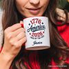 Patriotic America 1776-2026 Land of the Free Personalized Mug, 250 Year Independence Day Celebration Gift with Custom Name