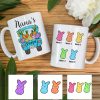 Peeps Easter Truck - Personalized White Ceramic Mug - Gift For Mom, Grandma, Grandmother, Mothers Day NA94