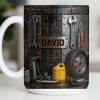 Perfect for DIY Enthusiasts and Car Lovers - Personalized Custom Coffee Mug - JBS076_MG