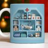 Perfect Gift for Healthcare Professionals - Personalized Custom Coffee Mug - DOC071_MG