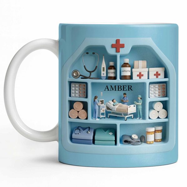 Perfect Gift for Healthcare Professionals - Personalized Custom Coffee Mug - DOC071_MG