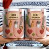 Perfect Gift For Passionate Cooks With Cooking Utensils - Personalized Custom Coffee Mug - COOK017_MG