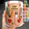Perfect Gift For Passionate Cooks With Cooking Utensils - Personalized Custom Coffee Mug - COOK017_MG