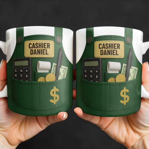 Perfect Gift For The Amazing Cashiers - Personalized Custom Coffee Mug - JBS008_MG
