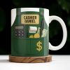 Perfect Gift For The Amazing Cashiers - Personalized Custom Coffee Mug - JBS008_MG