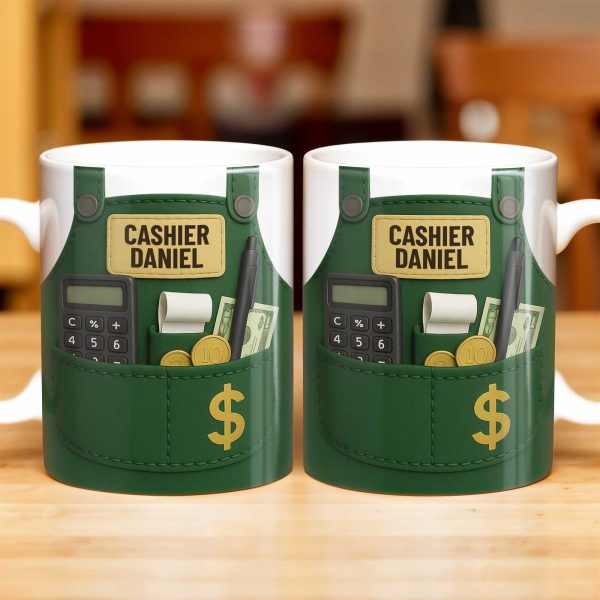 Perfect Gift For The Amazing Cashiers - Personalized Custom Coffee Mug - JBS008_MG