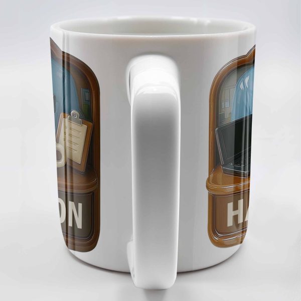 Perfect Gift For The Hardworking Professional Featuring Shirt, Tie, Desk - Personalized Custom Coffee Mug - OFW015_MG